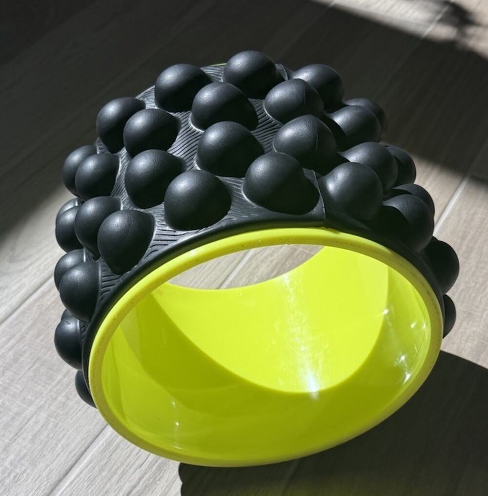 Deep Tissue Massage Yoga Wheel Trigger Point Back Roller 9” Inner Diameter 7” W